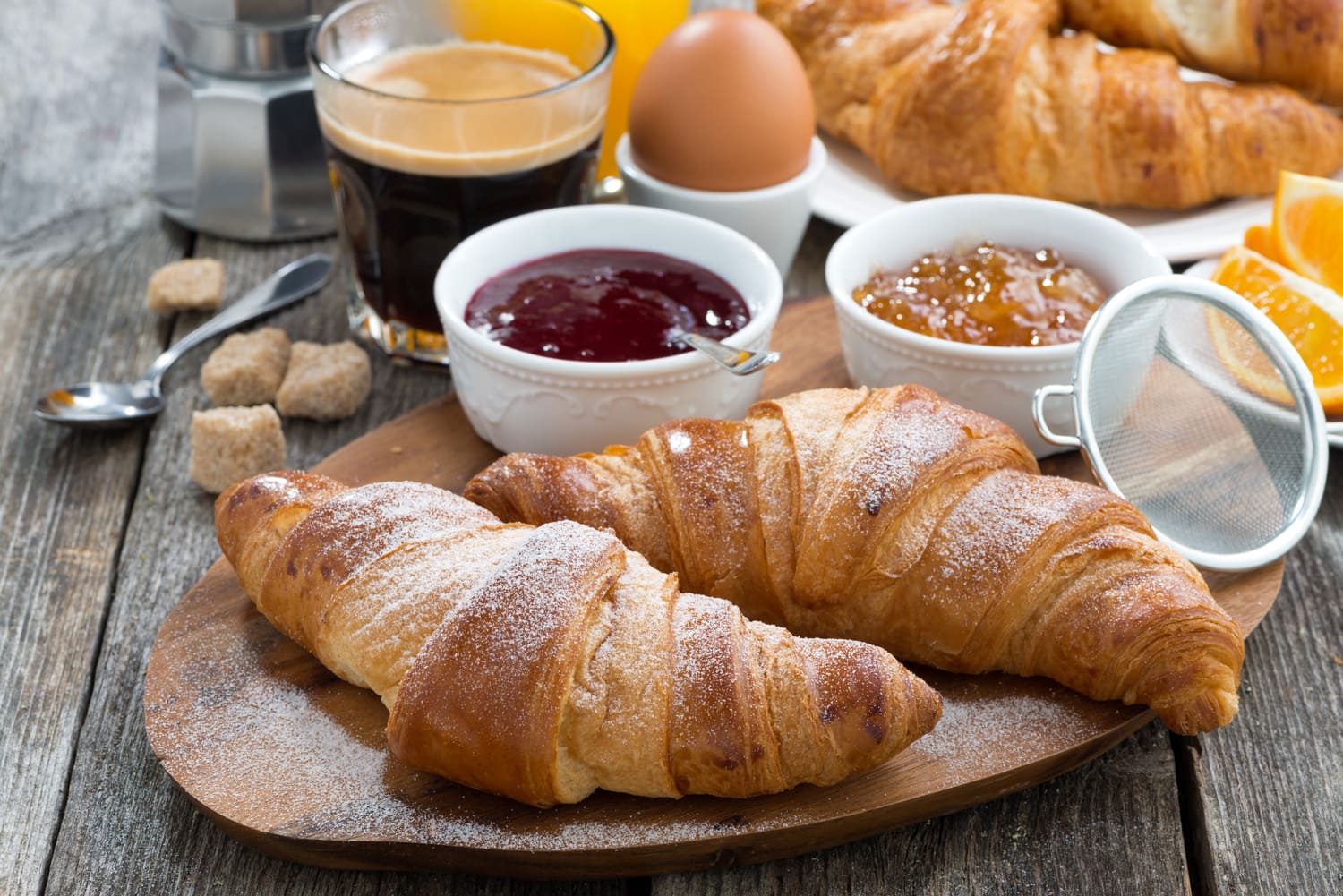 desayuno croisant